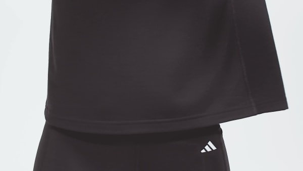 Negro Playera sin Mangas de Entrenamiento Train Essentials Big Performance Logo