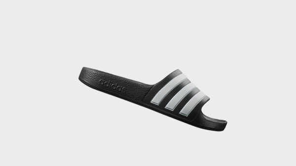 Noir Claquette Adilette Aqua Enfants