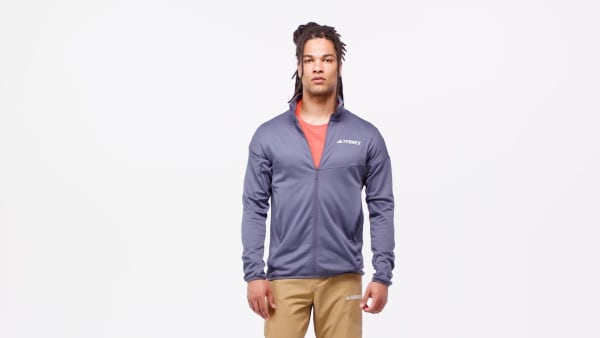 Μωβ Μπουφάν Terrex Xperior Climawarm Light Fleece