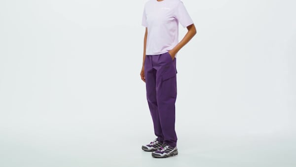 Purple Terrex Xploric Cargo Joggers