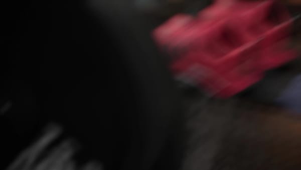 Rojo Zapatillas de training Everyset