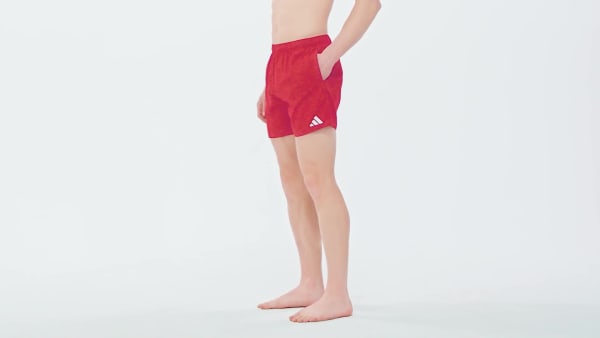 rood Zwemshort 5-Inch