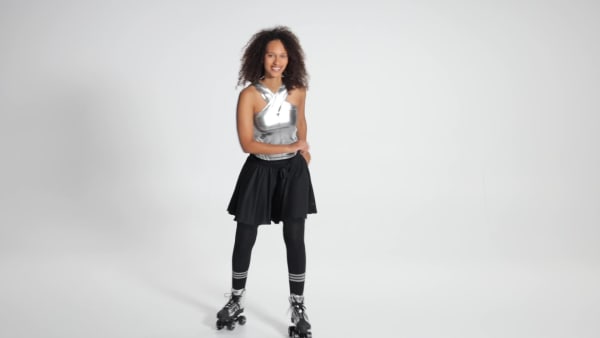 Silver Sepatu Roda Superstar 82