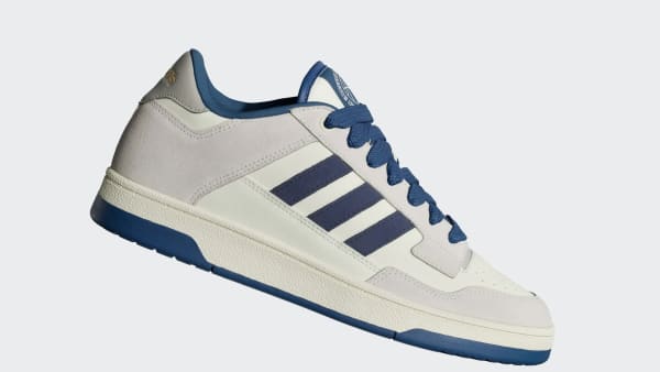 White Rapid Court Low Shoes