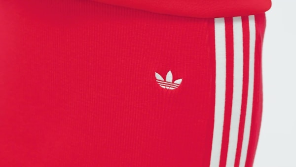 Czerwony Spódnica Adicolor Knit 3-Stripes