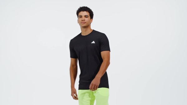 Noir T-shirt de tennis Climacool+ AIRCHILL FreeLift