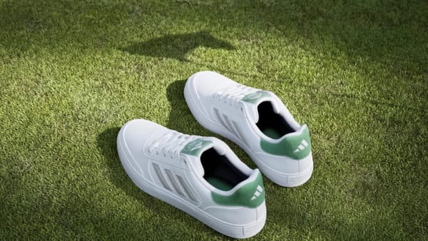 Blanco Calzado de Golf Retrocross 24 sin Clavos