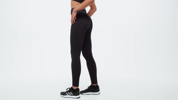 Nero Leggings in maglia a tutta lunghezza