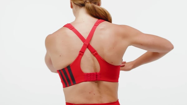 Rouge Brassière TLRD Impact Training Maintien fort