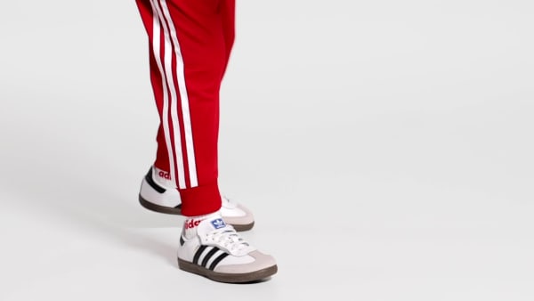 Putih Sepatu Samba OG Comfort Closure Tali Elastis Anak