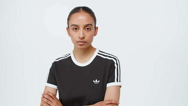 Sort 3 STRIPES KJOLE (SLIM)