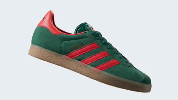 Basket adidas gazelle verte online