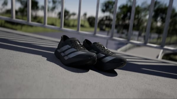 Black Adizero Adios Pro 4 Shoes