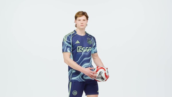 modrá Hosťovský dres Ajax Amsterdam 25/26