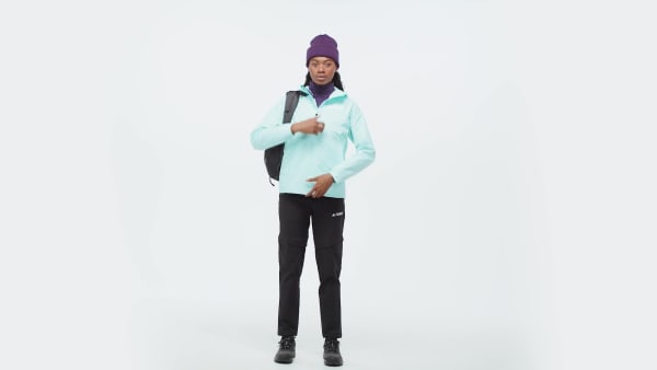 Turquoise Terrex Multi 2L RAIN.RDY Jacket