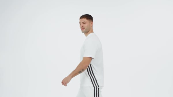 สีขาว เสื้อยืด Future Icons 3-Stripes