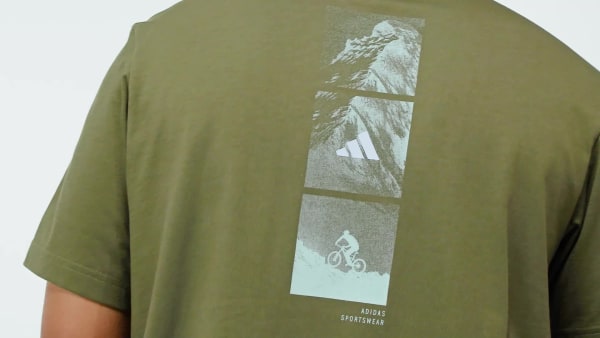 Verde POLERA GRAPHIC OUTDOOR MOUNTAIN BIKING