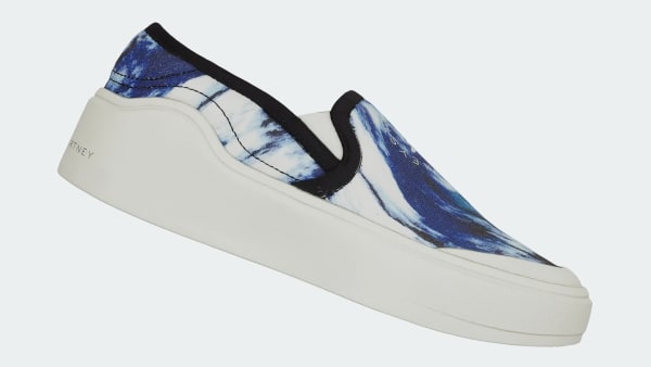 ADIDAS By STELLA Mccartney adidas by Stella McCartney COURT SLIP ON SHOES, White Women's Sneakers