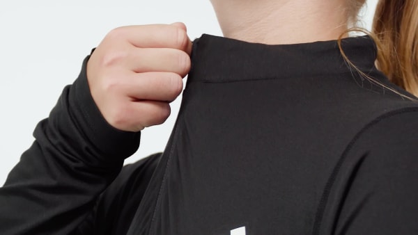 Noir Pull de running demi-zip adi365 Iconic