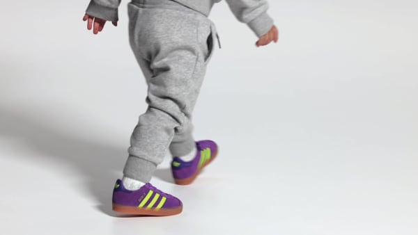 Violet Chaussure lacets élastiques Gazelle Comfort Closure Enfants