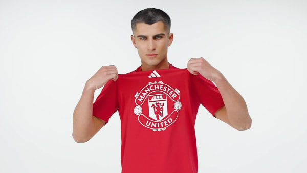 rouge T-shirt graphique Manchester United DNA