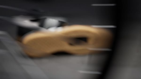 Svart Velosamba Leather skor