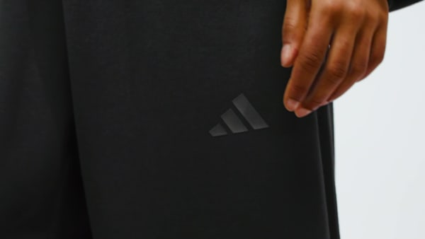 Negro Pantalón holgado Soft Lux