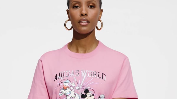 Rosa Remera Estampada Disney