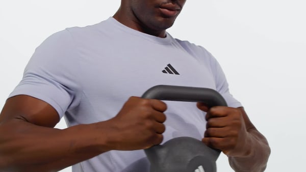 Purple Designed for Training Workout Tee