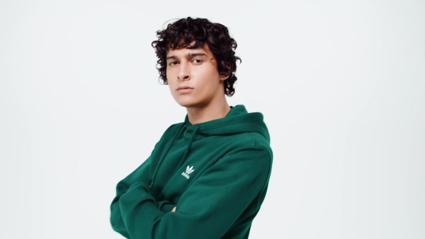 Verde Pantaloni Trefoil Essentials Open Hem