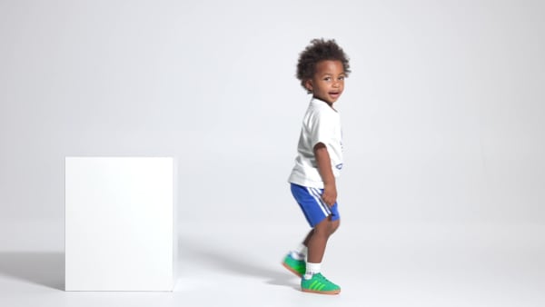 zelená Boty Gazelle Comfort Closure Elastic Laces Kids