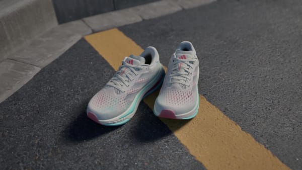 White Supernova Prima Running Shoes