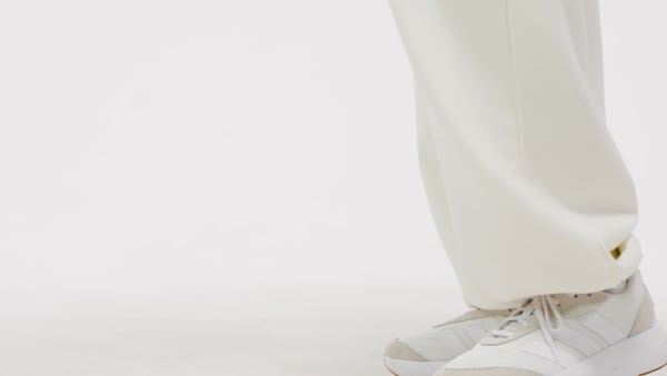 Putih celana Soft Lux Loose