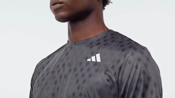 Cinza Camisa Estampada Club Tennis Climacool