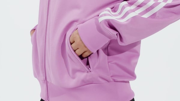 Purple Adicolor Classics Loose Firebird Track Top