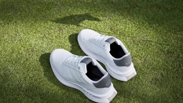 White S2G 24 Leather Spikeless Golf Shoes