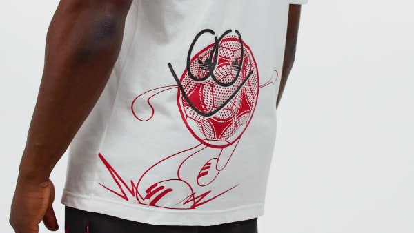 Wit Ajax Amsterdam Graphic T-shirt