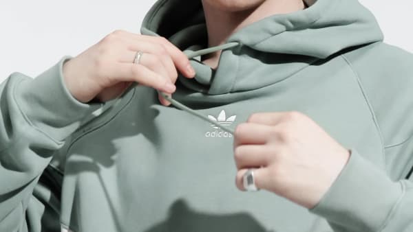 Green adidas Rekive Hoodie