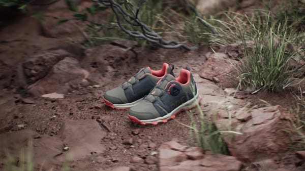 Vert Chaussure de trail running Terrex Agravic BOA Enfants