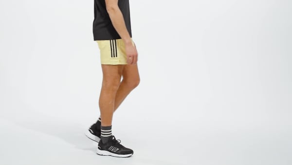 Żolty House of Tiro Woven Shorts