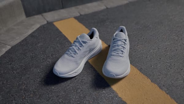 White Supernova Stride Running Shoes