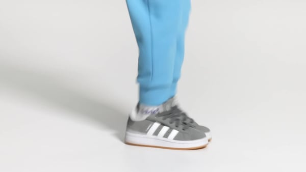 Grijs Campus 00s Comfort Closure Schoenen met Elastische Veters Kids