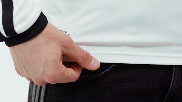 Weiss Deutschland 26 Heimtrikot, langärmlig