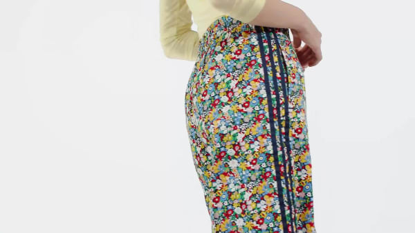 หลากสี กางเกงแทรคขากว้าง adidas Originals x Liberty London