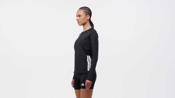 Noir Maillot HILO Long Sleeve Volleyball