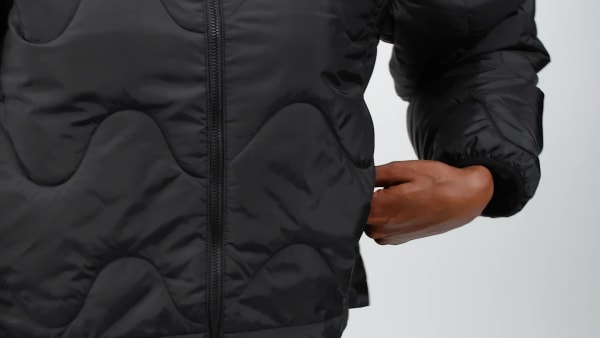 Noir Veste isolante Nuganic