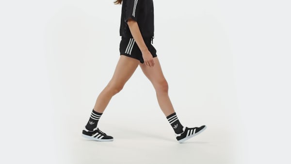 Noir SHORT CROCHET TRICOTÉ