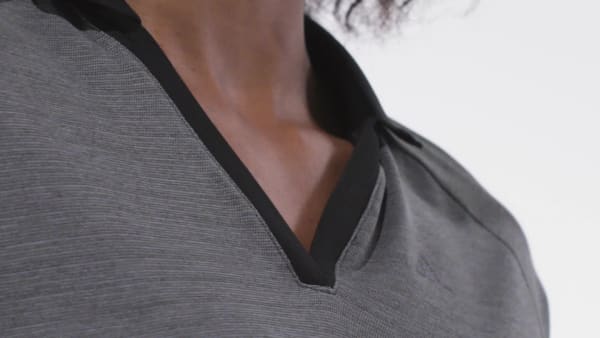 Schwarz Ultimate365 Tour No-Show Half-Sleeve Golf Poloshirt
