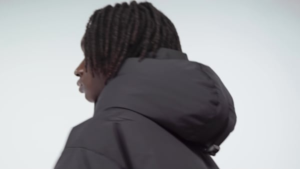 Black adidas Originals Duck Down Puffer Jacket