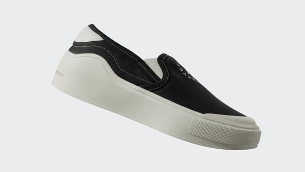 ブラック adidas by Stella McCartney コート スリッポン / adidas by Stella McCartney Court Slip-On